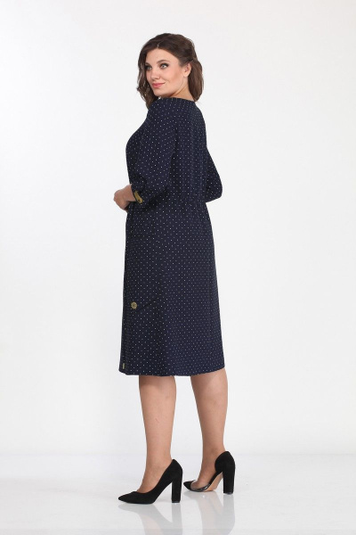 Платье Lady Style Classic 2224 темно-синий - фото 2