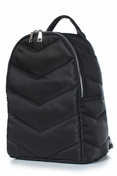 Черный текстильный рюкзак на одно отделение и регулируемыми ремнями Galanteya 11422.24с659к45 черный - фото 1