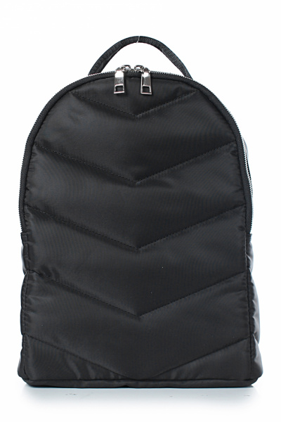 Черный текстильный рюкзак на одно отделение и регулируемыми ремнями Galanteya 11422.24с659к45 черный - фото 2