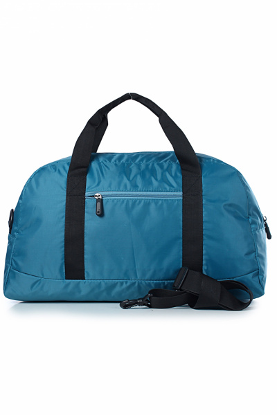 Дорожная сумка из текстиля с двумя ручками и съемным ремнем Galanteya 7323.23с248к45 бирюза - фото 2