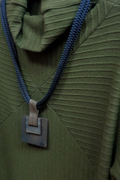 Платье Deesses 1067./1 хаки - фото 3