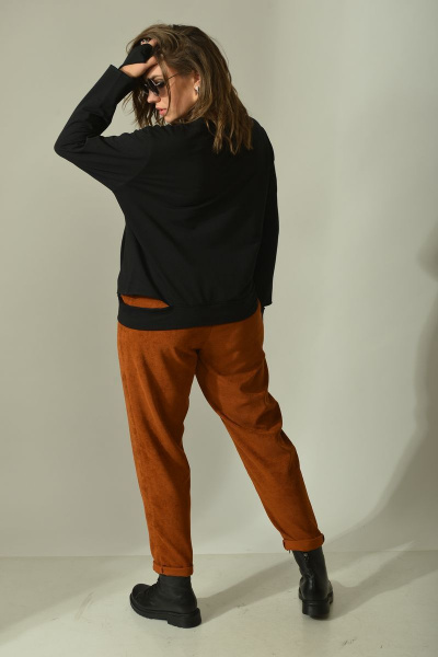 Брюки GRATTO 3008 терракот - фото 4