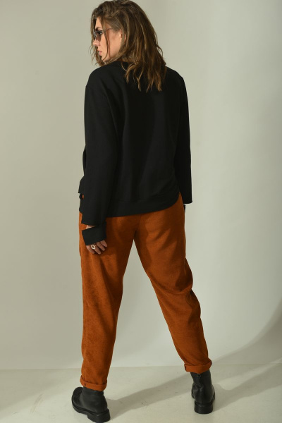 Брюки GRATTO 3008 терракот - фото 3