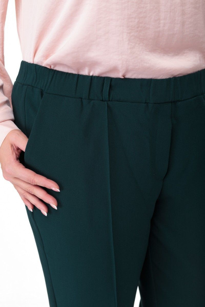 Брюки Anelli 421 изумруд - фото 8