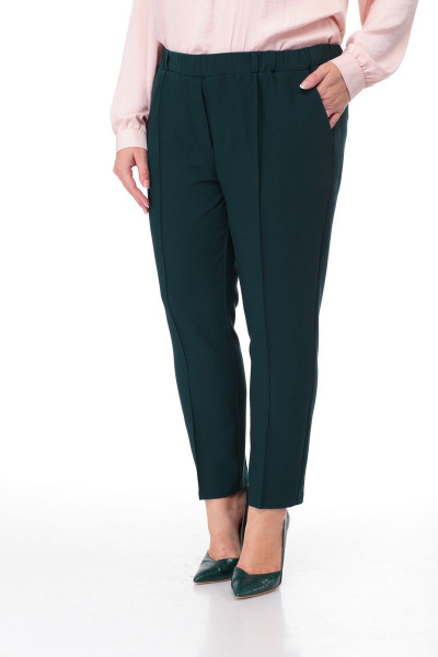 Брюки Anelli 421 изумруд - фото 6