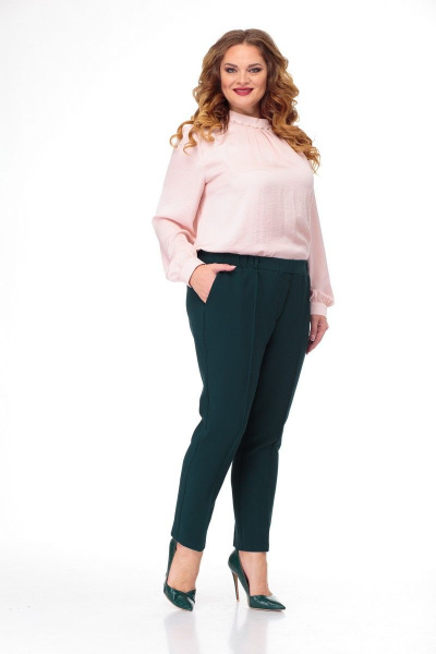 Брюки Anelli 421 изумруд - фото 5