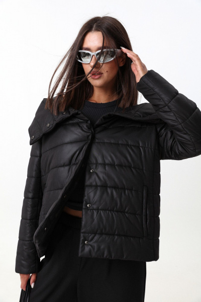 Куртка демисезонная с расширенным силуэтом и бретелями LM М95 - фото 6