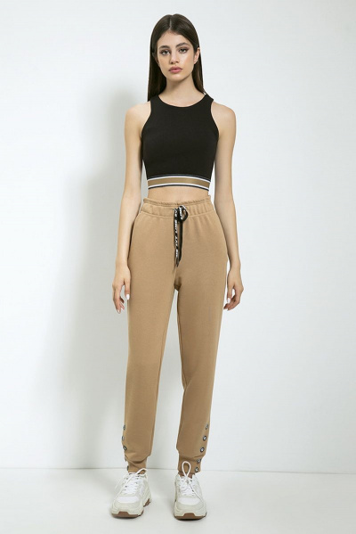 Топ LaVeLa L50157 черный - фото 2