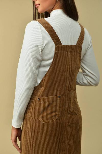 Водолазка с сарафаном из текстиля и трикотажа для демисезона Sharm-Art 2019/3 - фото 3