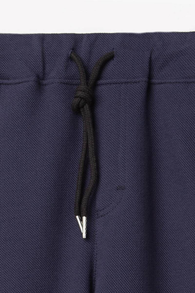 Трикотажные брюки с асимметричным низом и карманами Bell Bimbo 202160 т.синий - фото 3