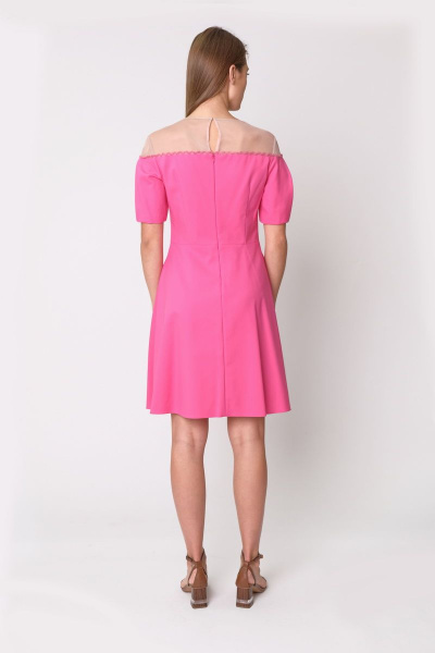 Платье в стиле на каждый день из текстиля BURVIN 5938-81 1 - фото 2