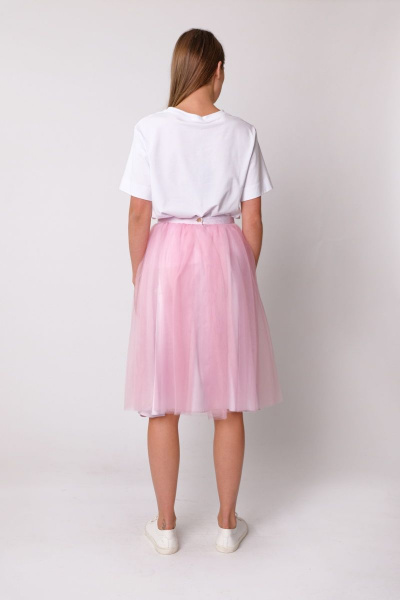 Юбка на каждый день летняя из текстиля для повседневной носки BURVIN 6119-21 - фото 2