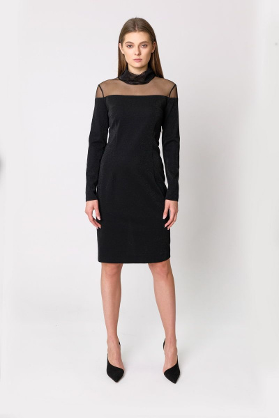 Платье нарядное трикотажное короткое на демисезон gird BURVIN 7272-81 1 - фото 1