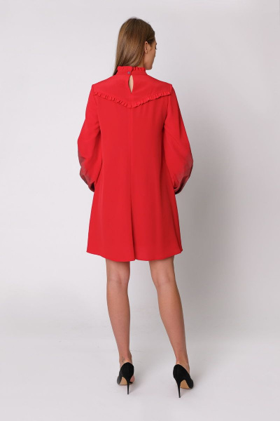 платье длинное с вырезом капля из текстиля BURVIN 7281-81 2 - фото 2