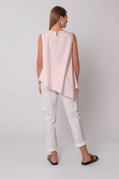 Блуза из хлопка, демисезон, на каждый день BURVIN 7422-51 1 - фото 2