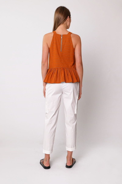 Блуза из вискозы, демисезон, на каждый день BURVIN 7505-51 1 - фото 2