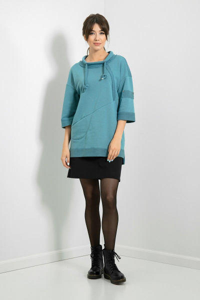 Свитшот Samnari Т85 синий - фото 3