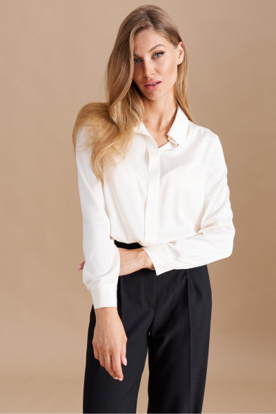 Блуза ELLETTO 3776 молочный - фото 1