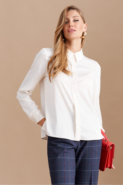 Блуза ELLETTO 3776 кремовый - фото 1