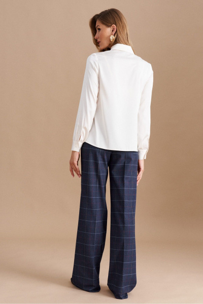 Блуза ELLETTO 3776 кремовый - фото 4