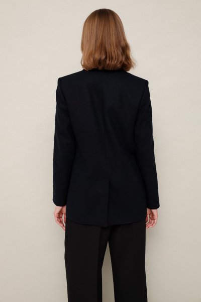 Жакет деловой полуприлегающий из текстиля на осень PUR PUR 11-318/1 - фото 4