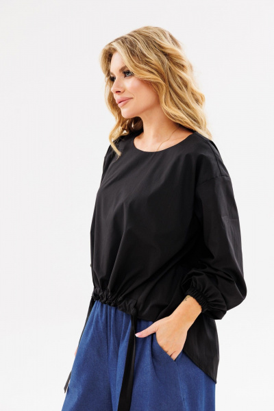 Рубашка Ambera Style 1099 черный - фото 5