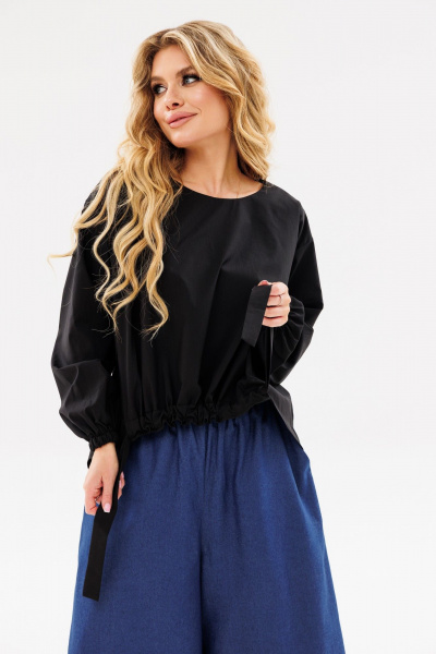 Рубашка Ambera Style 1099 черный - фото 2