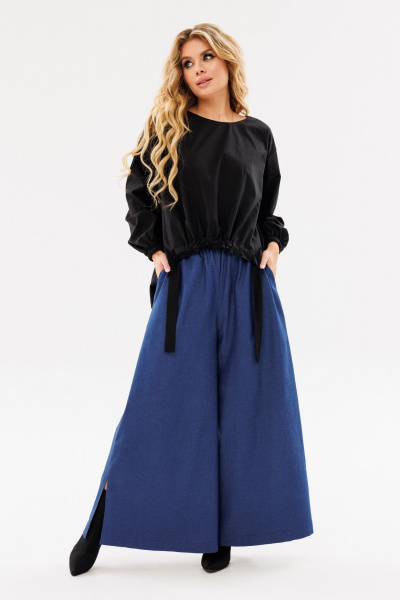 Рубашка Ambera Style 1099 черный - фото 4