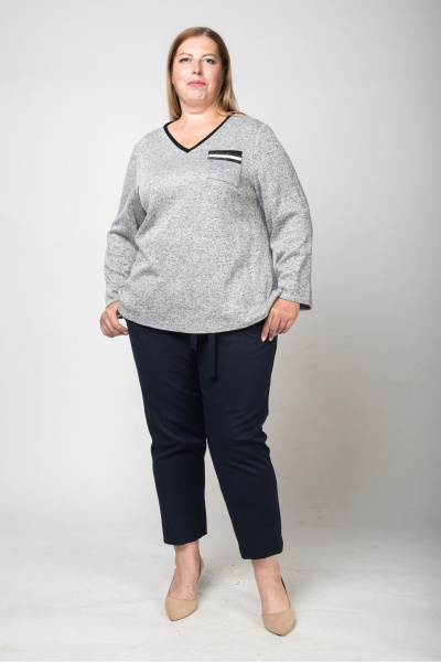 Брюки прямого силуэта с зауженной линией книзу Shymoda 357-24 - фото 3