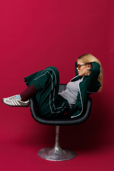 Брюки и джемпер из хлопка для демисезонного образа GO F3082/25-02. 164-170 - фото 10