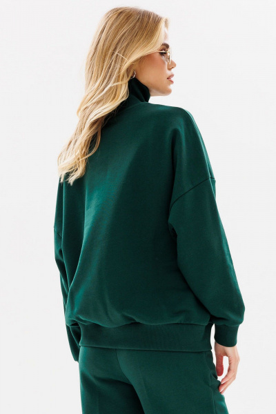 Демисезонный женский джемпер из трикотажа с вышивкой, комфорт и стиль GO F4077/25-02. 170-176 - фото 2