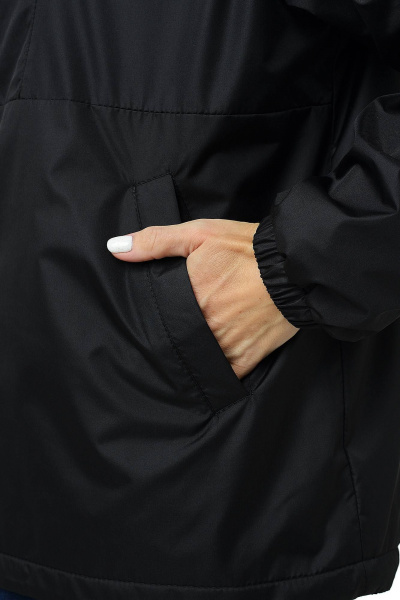 Зеленый демисезонный анорак из дюспо с капюшоном и утеплителем MT.Style 249761166 - фото 7