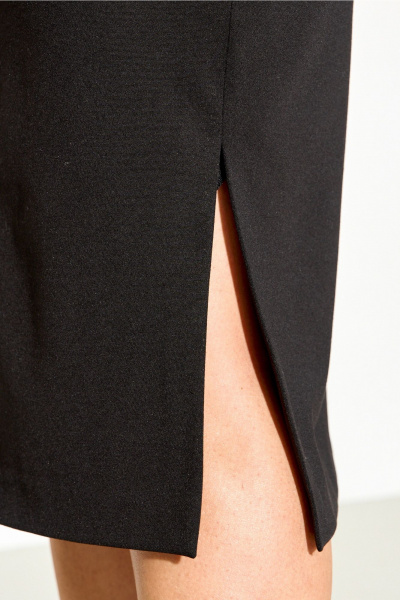 Костюм из трикотажа с джемпером и юбкой с бусинами IVA 1625 - фото 6