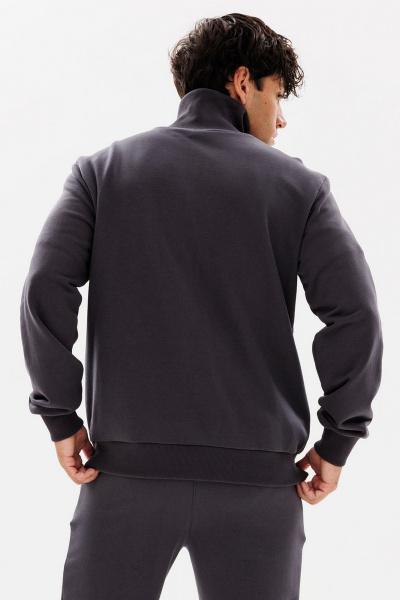 Комфортный демисезонный джемпер из хлопка с вышивкой GO M4077/30-03. 176-182 - фото 2