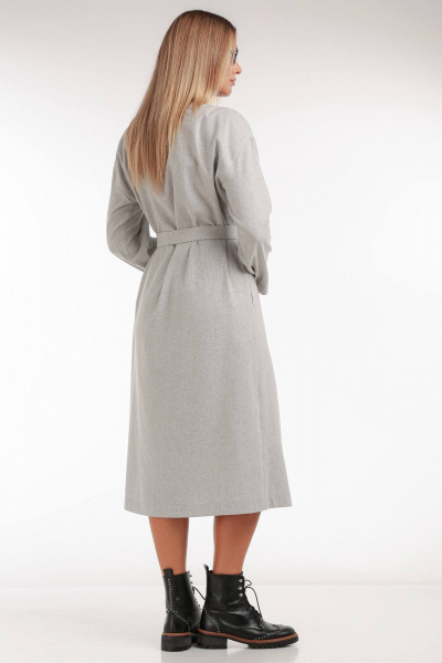 Платье рубашка свободного силуэта с карманами Your size 2233 - фото 8