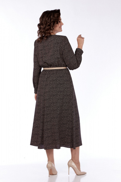 Нарядное платье из плательной ткани с пуговицами и ремнём Jurimex 3176 - фото 2