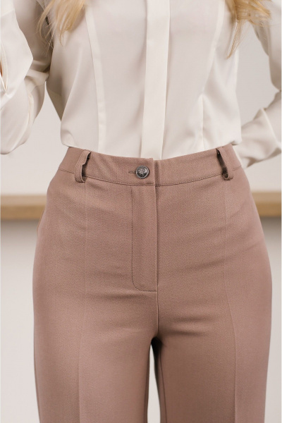 Брюки, жилет MONA STYLE 24058 песочный - фото 14