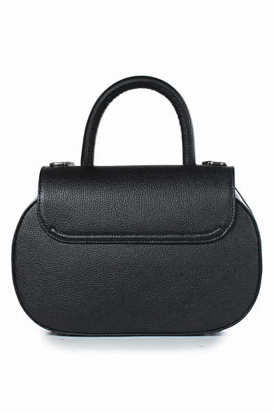 Круглогодичная кожаная сумка на отделениях и ремне Galanteya 43223.24с447к45 черный - фото 3