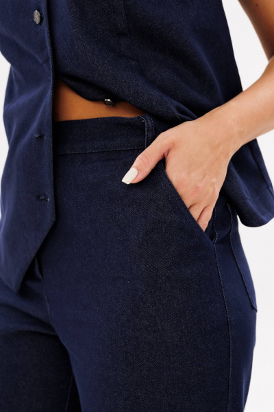 Брюки Ma Сherie 2065 темно-синий - фото 7