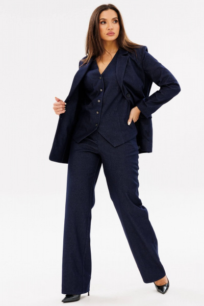 Брюки Ma Сherie 2065 темно-синий - фото 6