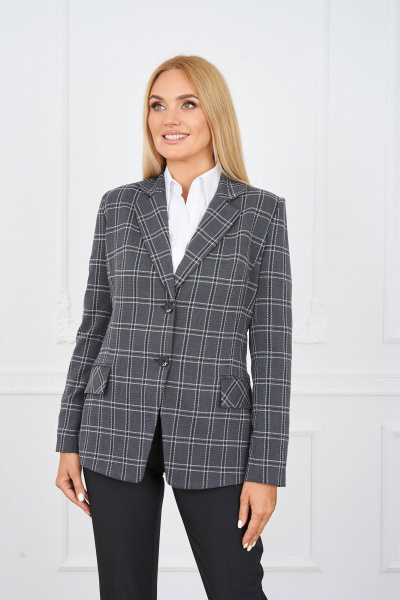 Демисезонный костюм 3 предмета с рельефами и карманами Azzara 927C - фото 1