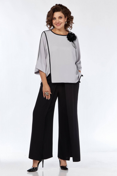 Блуза и брюки-юлка нарядный комплект из текстиля Matini 1.1791 - фото 10