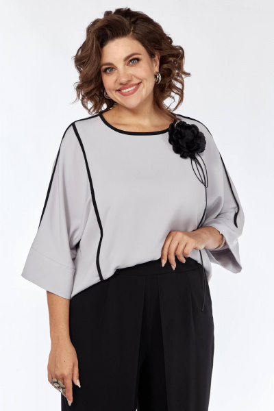 Блуза и брюки-юлка нарядный комплект из текстиля Matini 1.1791 - фото 2