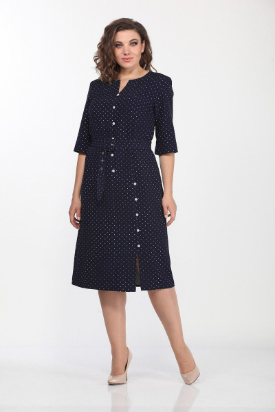 Платье Lady Style Classic 2119/3 темно-синий - фото 1