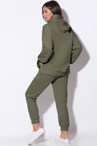 Брюки, джемпер LeNata 21146 хаки - фото 4