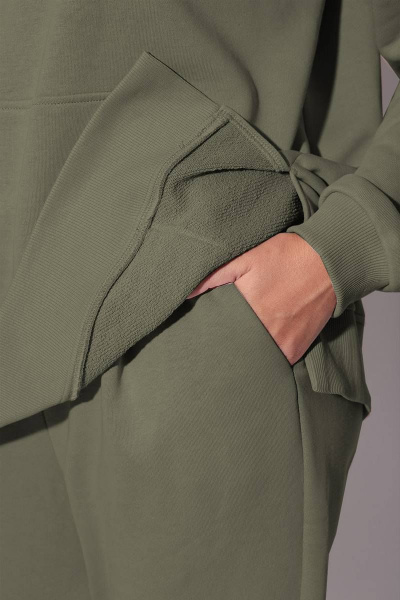 Брюки, джемпер LeNata 21146 хаки - фото 6