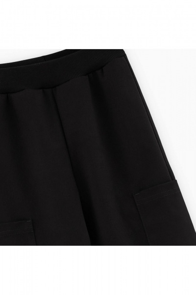 Брюки карго для мальчика из хлопкового текстиля Bell Bimbo 242034 черный - фото 3