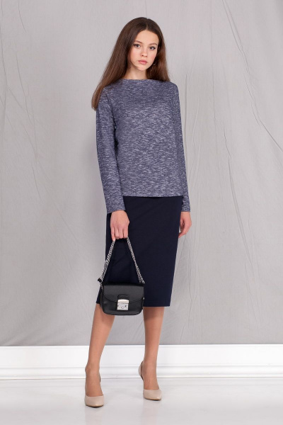 Джемпер, юбка Ивелта плюс 2505 - фото 2