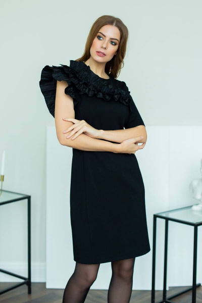 Платье ASV 2318 черный - фото 1