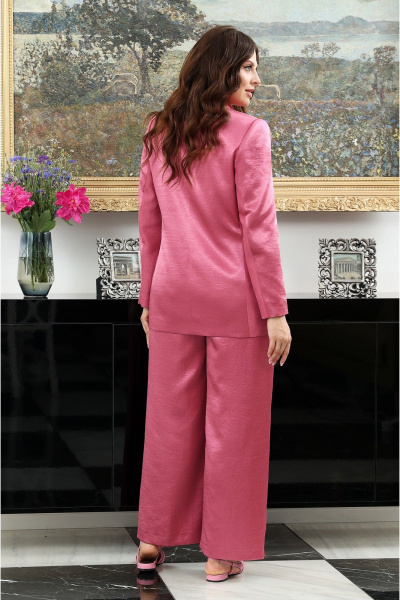 Юбка атласная длина 91 см в стиле Гэтсби Lissana 4947 - фото 5